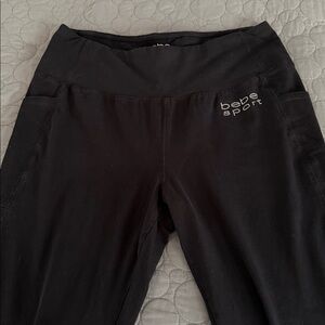 Bebe Sport Flared Yoga Pants Leggings